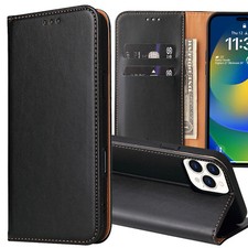 Hülle Leder Case für iPhone