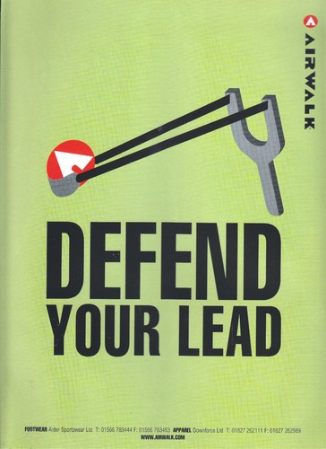 Airwalk defend your lead - airwalk, "defend