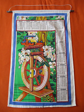 DDR Stoffkalender 1986 Motiv