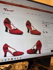 Rumpf Tanzschuhe 40 Rot