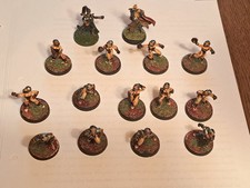 Blood Bowl Amazon Team im Bunny Look, painted