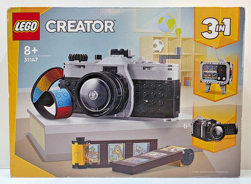 Lego creator retro - lego, kamera