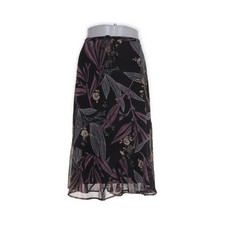 Ze-Ze, Rock, Größe: L, Schwarz/Mehrfarbig, Polyester, Blumen, Damen -OpZ