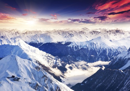 Berge himmel natur - berge, landschaft
