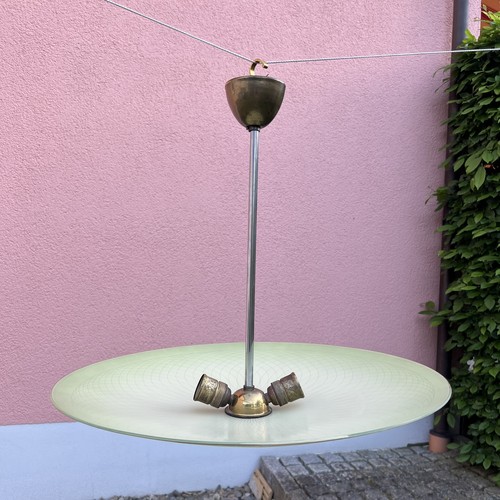Große runde messing glas - große,