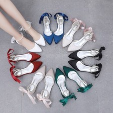 Braut Hochzeit Flach Schuhe