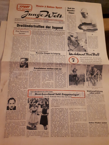 Junge welt 108 - junge, welt-nr.108/1957--ddr