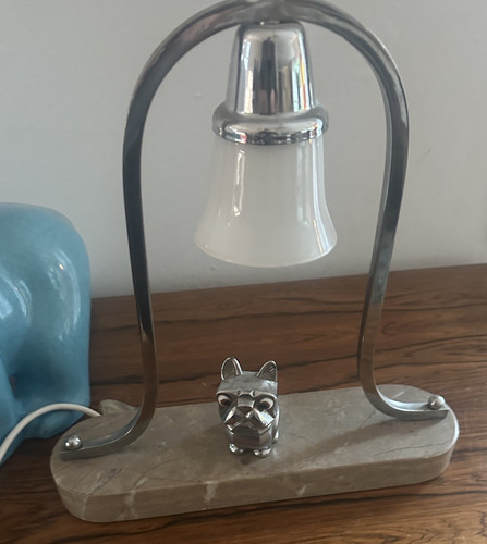 Art deco tischleuchte mit - tischleuchte,