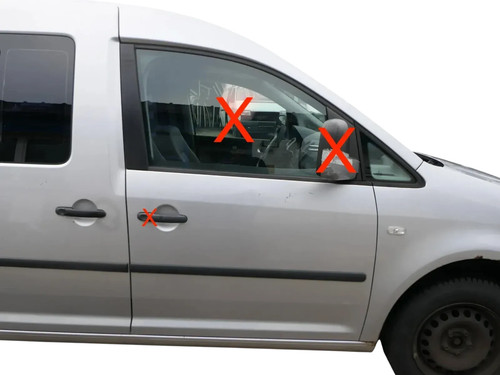 Caddy tür vorne - vw, 2k