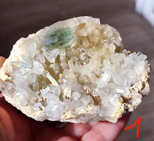 Zweifarbiger fluorit quarz - fluorit,