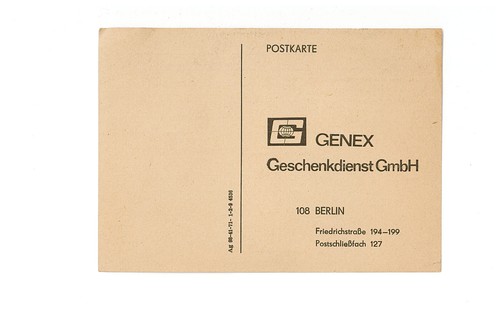 Ansichtskarte postkarte genex - ansichtskarte,