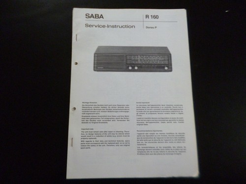 Original service manual - original,