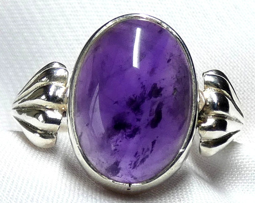 Amethyst ring 925 - 925, silber