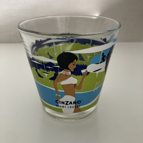 Cinzano cocktail glas miami - glas,