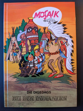 Die Digedags bei den Indianern * Mosaik Hannes Hegen HC 1990 Z1 Amerika-Serie