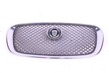 Frontgrill original Jaguar XF X250 silber chrom mit Emblem Kühlergrill Grill KFZ