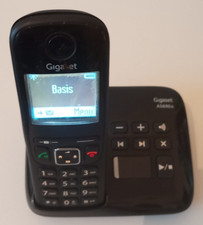 Gigaset AS690A Analog Telefon mit Anrufbeantworter - Schwarz