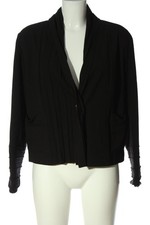 SULU KERSTIN BERNECKER Blusenjacke Damen Jacke Gr. DE 38 schwarz Casual-Look