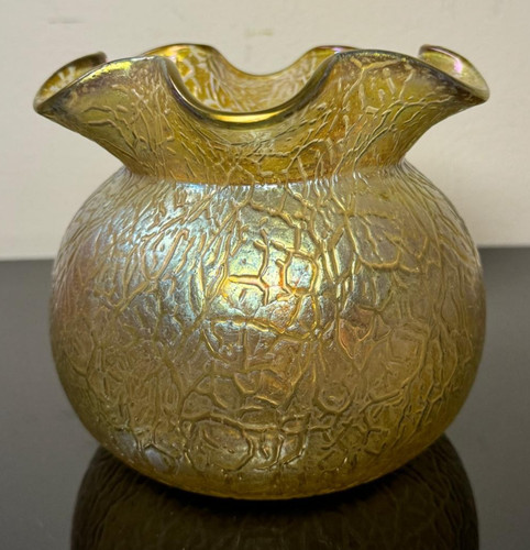 Glas vase lötz witwe - lötz,