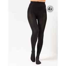 MUK LUKs Strumpfhosen Fleece gefüttert Gr L schwarz (N29-3