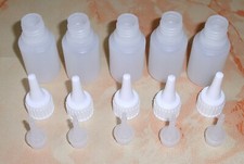 5 x PE Leerflasche rund 20 g /