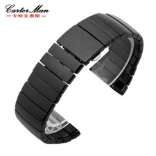 17 26 29 mm Schwarz Keramik Uhrenarmband Armband für Rado Sintra Serie