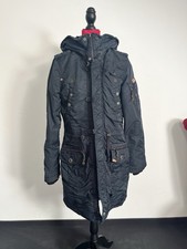 Khujo Damen Winterjacke Größe 40 Dunkelblau