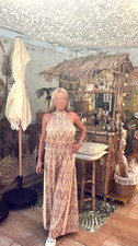 Designer Zweiteiler Set Gold