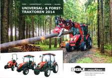 BGU Universal- & Forsttraktoren 2014, orig. Prospekt