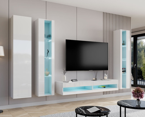 Wohnzimmer set möbel wohnwand - wohnzimmer-set,