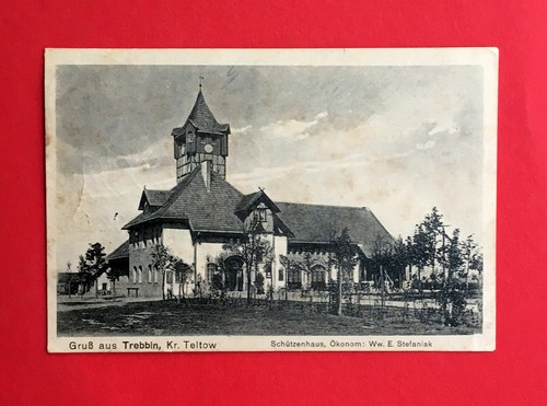 Postcard trebbin district - postcard,