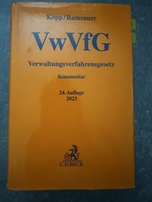 Kopp / Ramsauer Verwaltungsverfahrensgesetz 24. Auflage 2023, Kommentar VwVfG
