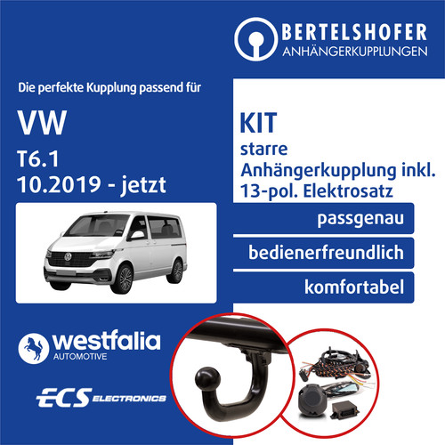 Für kasten bus - vw, t6.1