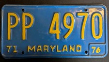 Amerikanisches Nummernschild