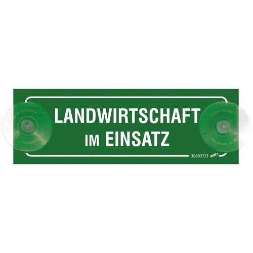 Schild mit saugnäpfen - schild,