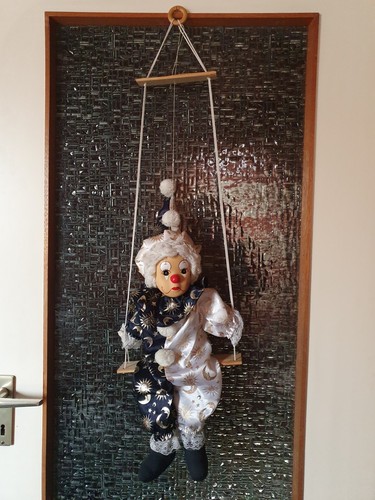 Porzellankopfpuppe 60cm ein - 60cm.,