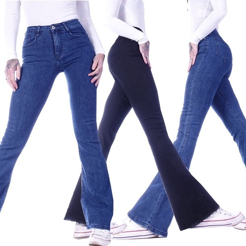 Damen jeans hose bootcut - damen,