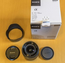 Objektiv Sony E 10-18mm 4.0