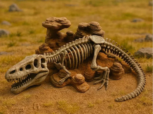 Dino fossil deko - gelände, |