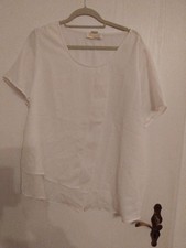 weiße Sommerbluse v. Alessa