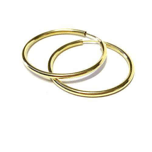 Creolen 333 gelbgold - 333/-, poliert