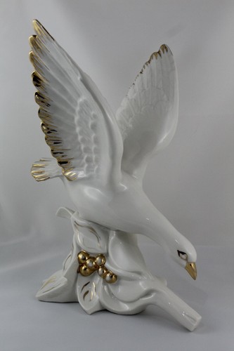 Porzellan figur taube skulptur - taube,