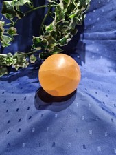 Selenit edelstein kugel orange - selenit,