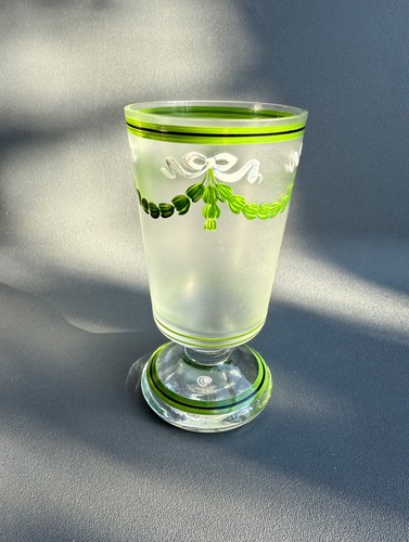 Glas fussbecher stil der - ,