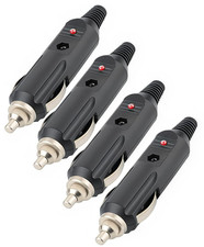 4xAuto-Zigarettenanzünder-Ste