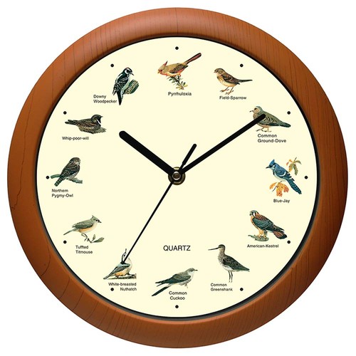 Singing bird wanduhr cm - bird, 30,5