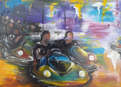 Unikat bild auto scooter - unikat, bild,