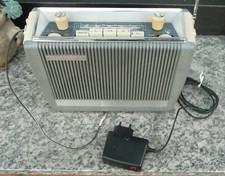 Blaupunkt - "Derby" Kofferradio 60er Jahre, F-fähig, schöner Klang! Mit Adapter!