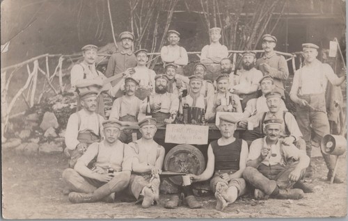 1904 deutsche feldpost rppc - deutsche,