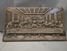 Massives Wandrelief „Das letzte Abendmahl“ – ca. 60 × 30 cm, 5,8 kg